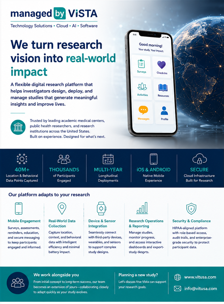 Mobile tools, secure data collection, reporting, analytics, and integrations