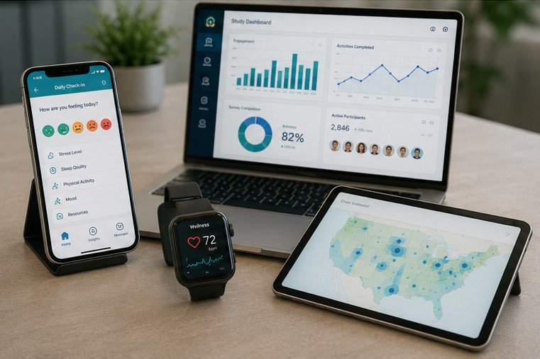 Device dashboard sensor data