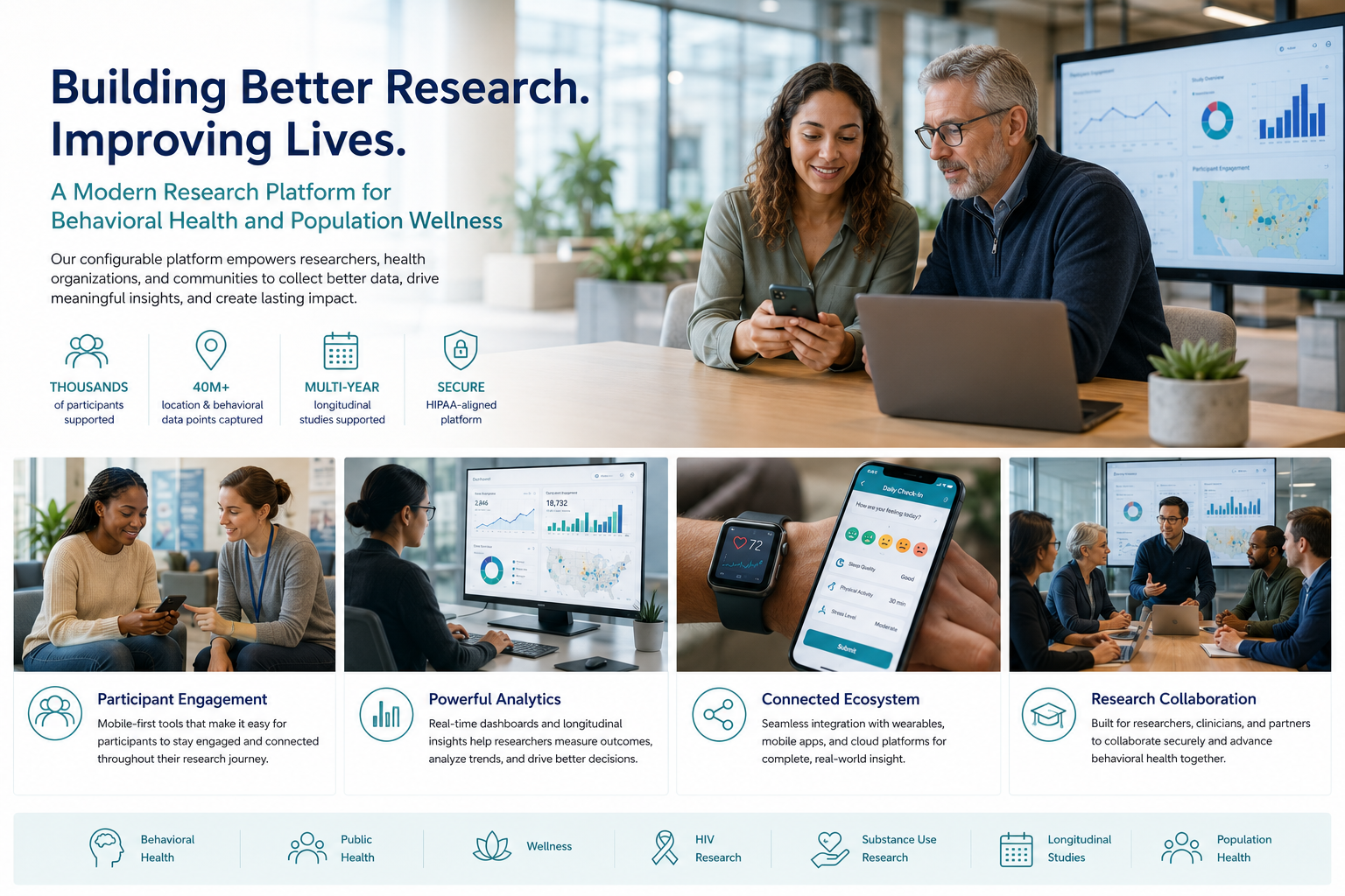 healthcare-research-platform-overview-cards